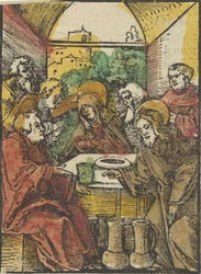 Wesele w Kanie, z Das Plenarium, 1517.