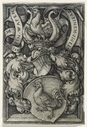 Herb z kogutem, 1543