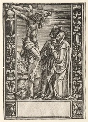 Maria i św. Jan przed krzyżem