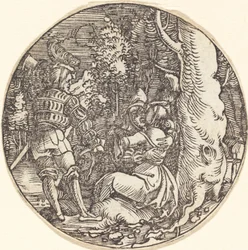 The Embrace (Para kochanków przy drzewie)
