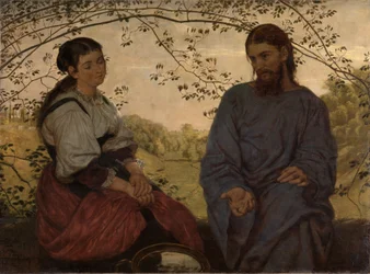 Chrystus i Samarytanka