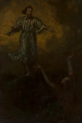 Chrystus i święty Piotr
