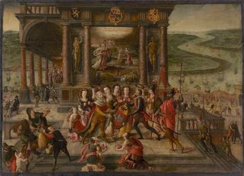 Alegoria o upadku Antwerpii 17 sierpnia 1585, 1585-1586.