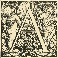 A - Alfabet Hansa Weiditza, c1520-1521, 1908.