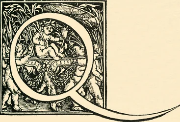 Q - Alfabet Hansa Weiditza, c1520-1521, 1908.