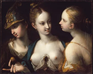 Pallas Atena, Wenus i Junona