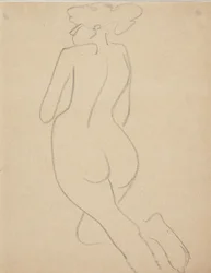 Model widziany z tyłu