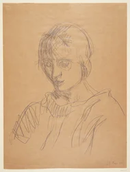 Portret żony artysty, Besse Giersing