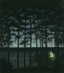 Chata rybaka, 1906