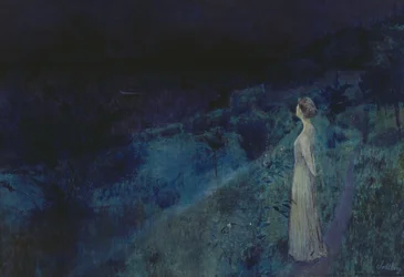 Cisza (olej na płótnie)