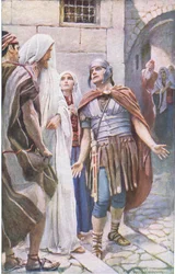 Centurion, ilustracja z Harold Copping Pictures: The Crown Series, ok. 1920
