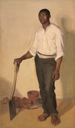 Portret czarnego ogrodnika, około 1905