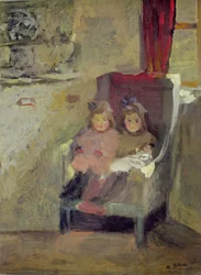 Córki artysty, ok. 1906-7 (olej na płótnie)
