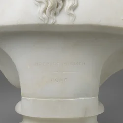 Meduza, ok. 1854 (marmur)