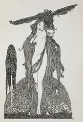 Ilustracja do opowiadania „skóra osła”.