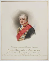 Portret Fiodora Pietrowicza Opochinina 1779-1852, ok. 1850