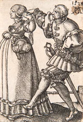 Z cyklu Mali tancerze weselni, 1538.