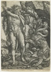 Herkules niszczy Hydrę Lernejską, 1550