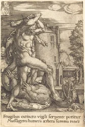 Herkules zabija smoka, 1550.