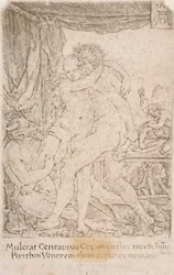 Herkules i Hippodameia, z serii:  The Labours of Hercules (10)