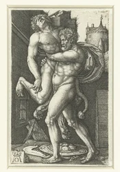 Herkules w Antaeus