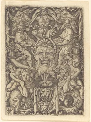 Ozdoba z maską, 1549.