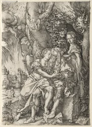 Historia Lota: Lot z córkami, 1555.