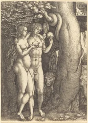Kuszenie przez węża, 1540.