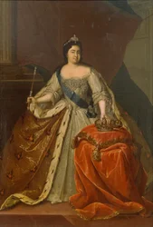 Portret cesarzowej Katarzyny I. 1684-1727