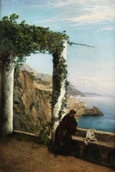 Mnich na Wybrzeżu Amalfi