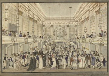 Bal maskowy w Redoutensaal wiedeńskiego Hofburga, ok. 1930 r. 1815.