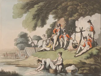 Żołnierze Gotowanie, 1 kwietnia 1798.