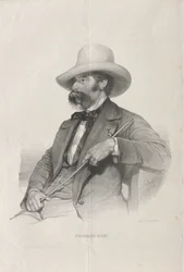 Portret kompozytora Federico Ricciego 1809-1877 , 1853.