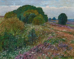 Na skraju wrzosowiska (Krajobraz wrzosowiska I). 1909