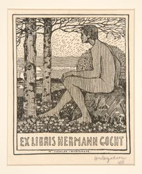 Ekslibris: Ekslibris Hermann Gocht