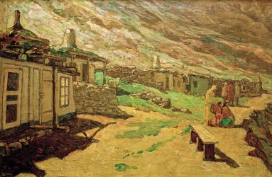 Stara wieś na Kaukazie, 1940.