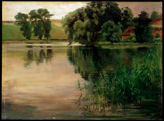 „Nad stawem”, 1870-1900. Malarstwo niemieckie