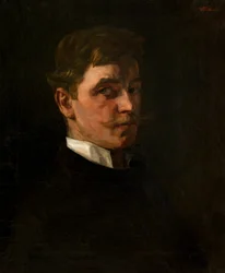 Autoportret, 1876-1877.