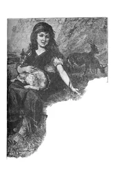 Dzieciak zwierzaków, ok. 1900