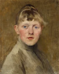 Autoportret, 1884-1885.