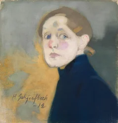Autoportret, 1912.