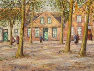 H.Liesegang, słoneczny jesienny dzień