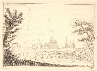 Prospekt af Notre-Dame-de-la-Mercicorde, Bordeaux
