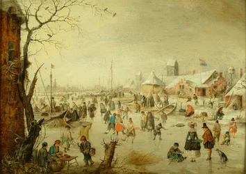 Scena na lodzie, ok. 1630