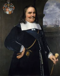 Michiel Adriaenszoon de Ruyter, generał-porucznik admirał Zjednoczonych Prowincji (1607-1676)