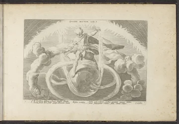 Porządek w chaosie Stworzenie czterech żywiołów Ovidii Metam. lib. I (tytuł na przedmiocie) Metamorfozy Owidiusza (tytuł serii) Odtworzenia P. Ovidiusa Naso (tytuł serii)
