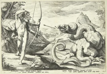 Apollo zabija Pythona