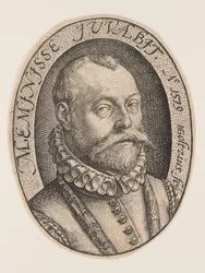 Popiersie mężczyzny zwróconego w prawo