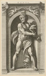 Pluton, arkusz 3 z serii „Osiem starożytnych bóstw”