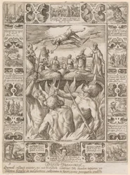 Punitio tirannorum, arkusz 9 z cyklu „Alegorie wiary chrześcijańskiej”